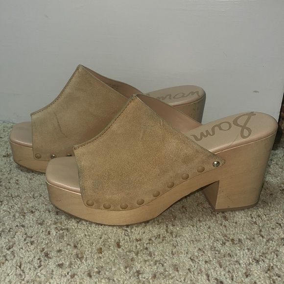 COPY - Sam Edelman wooden clog - Picture 1 of 4